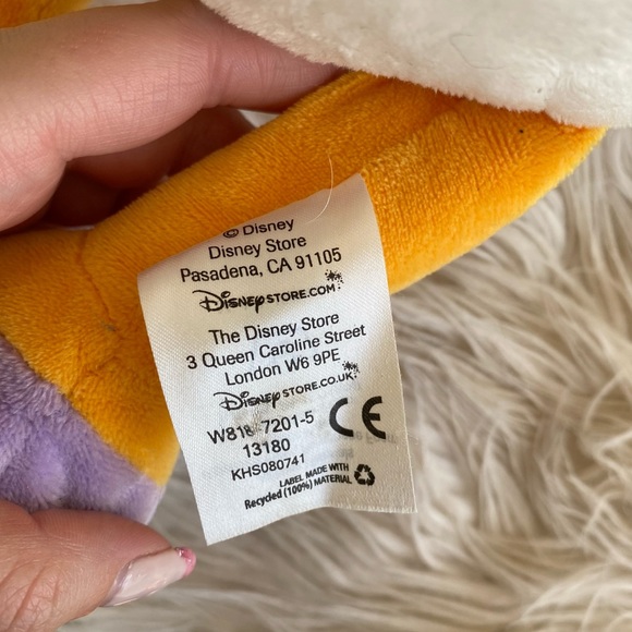 Disney Store Daisy Duck Purple 18” Plush Stuffed Animal - Picture 8 of 9
